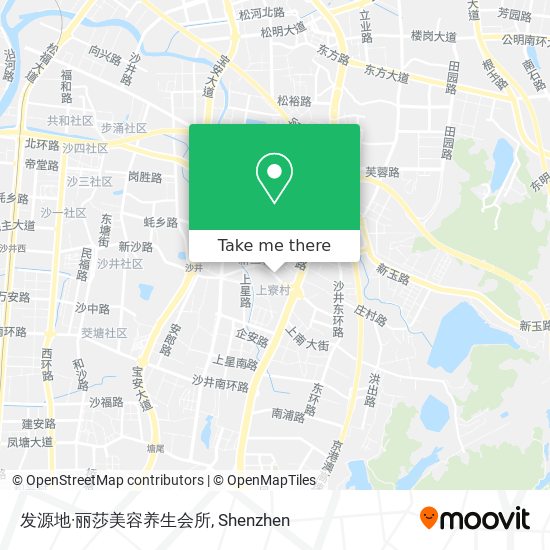 发源地·丽莎美容养生会所 map