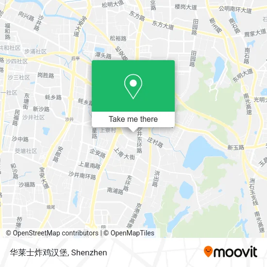 华莱士炸鸡汉堡 map