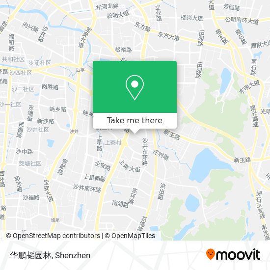 华鹏韬园林 map