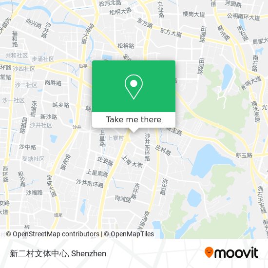 新二村文体中心 map