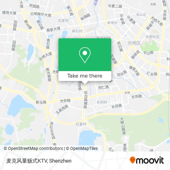 麦克风量贩式KTV map
