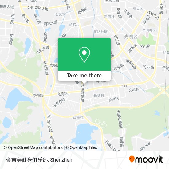 金吉美健身俱乐部 map