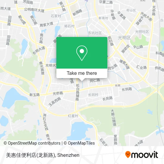 美惠佳便利店(龙新路) map