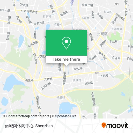丽城阁休闲中心 map
