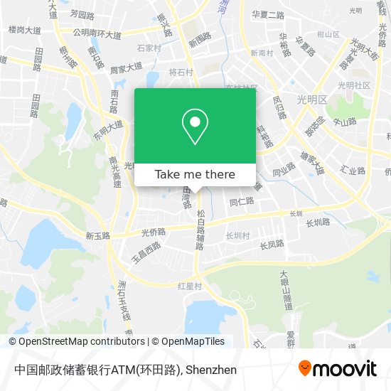 中国邮政储蓄银行ATM(环田路) map