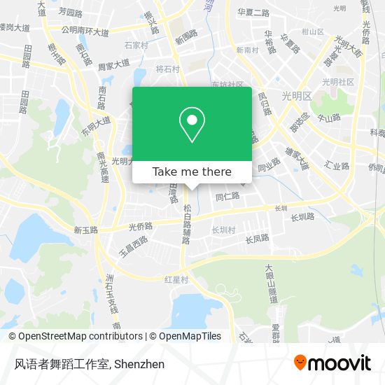风语者舞蹈工作室 map
