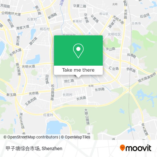 甲子塘综合市场 map