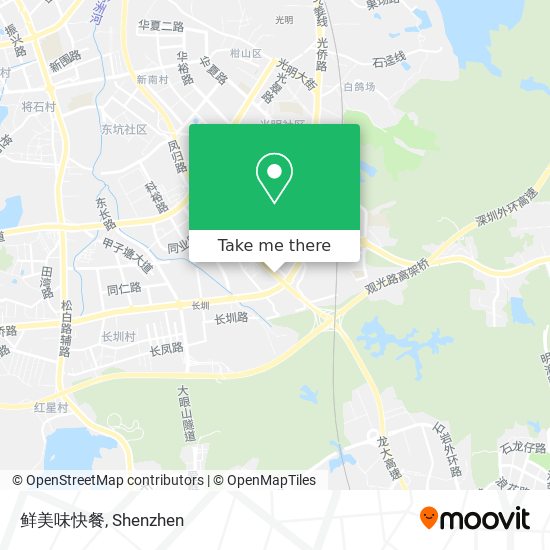 鲜美味快餐 map