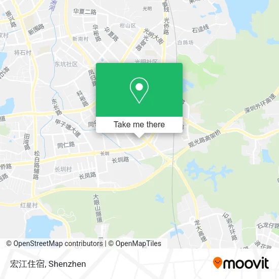 宏江住宿 map