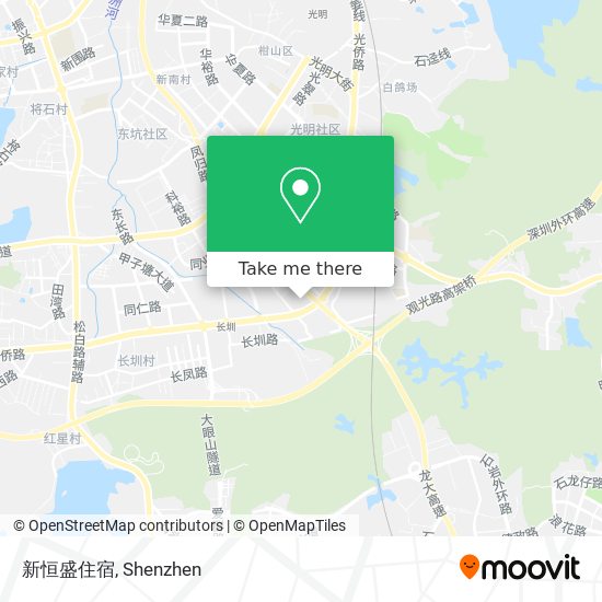 新恒盛住宿 map