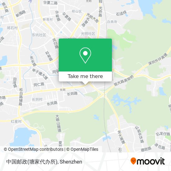 中国邮政(塘家代办所) map