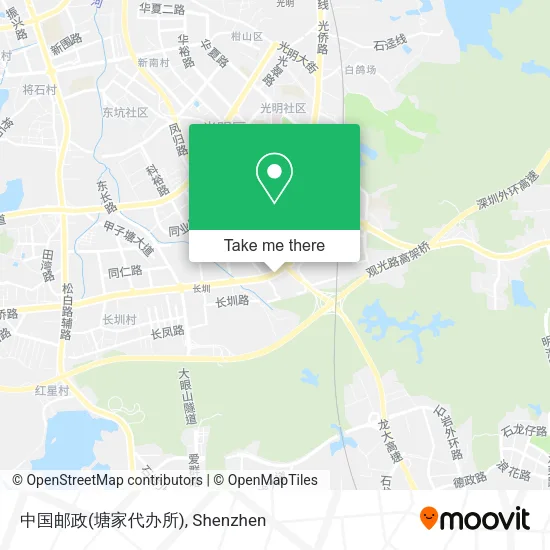中国邮政(塘家代办所) map