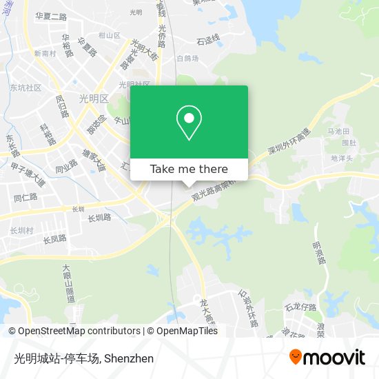 光明城站-停车场 map