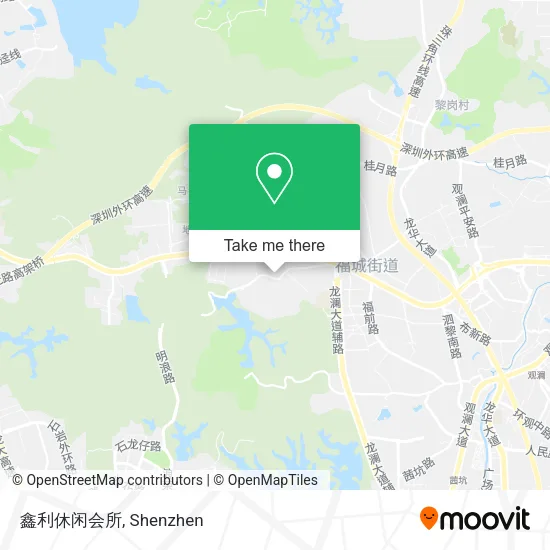 鑫利休闲会所 map