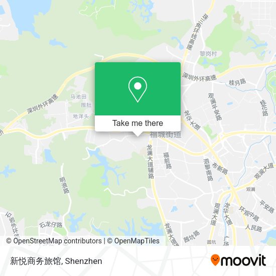 新悦商务旅馆 map