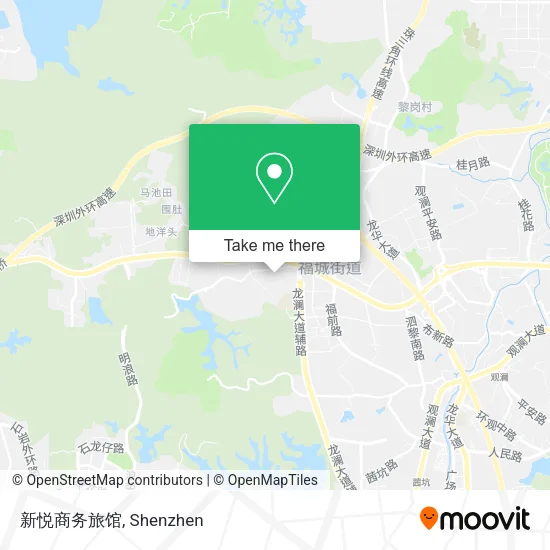 新悦商务旅馆 map