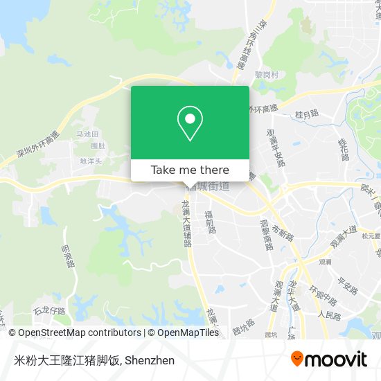 米粉大王隆江猪脚饭 map