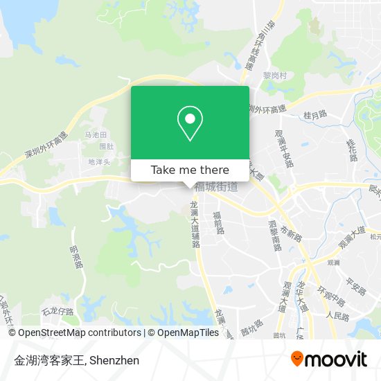金湖湾客家王 map