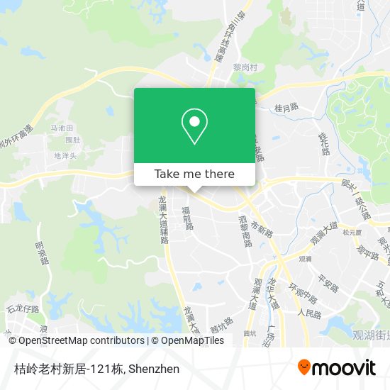 桔岭老村新居-121栋 map