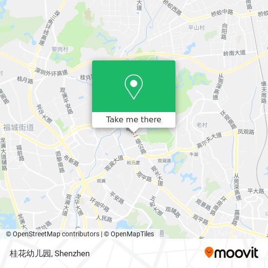 桂花幼儿园 map