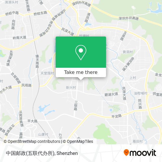 中国邮政(五联代办所) map