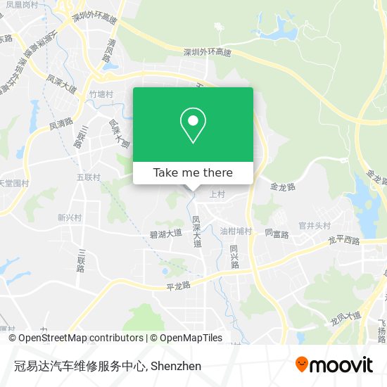 冠易达汽车维修服务中心 map