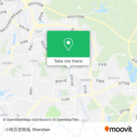 小雨百货商场 map
