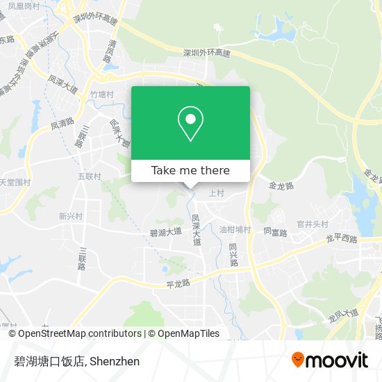 碧湖塘口饭店 map