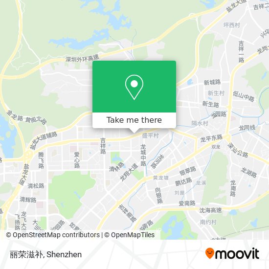 丽荣滋补 map