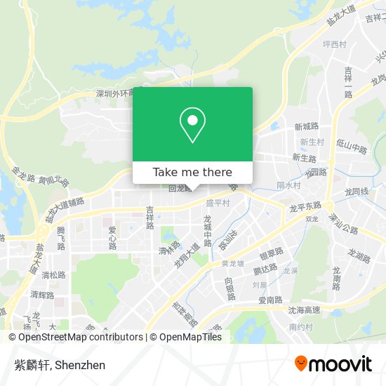 紫麟轩 map