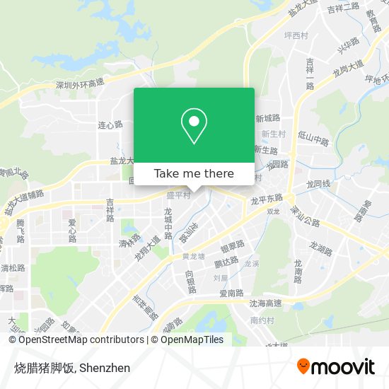 烧腊猪脚饭 map