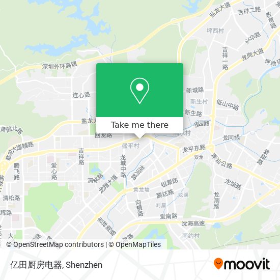 亿田厨房电器 map