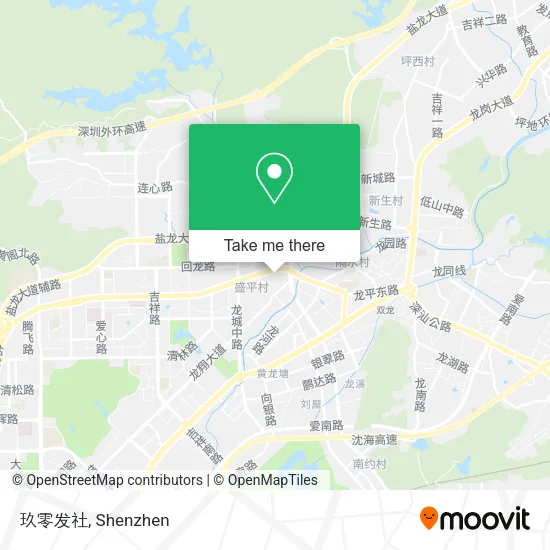 玖零发社 map