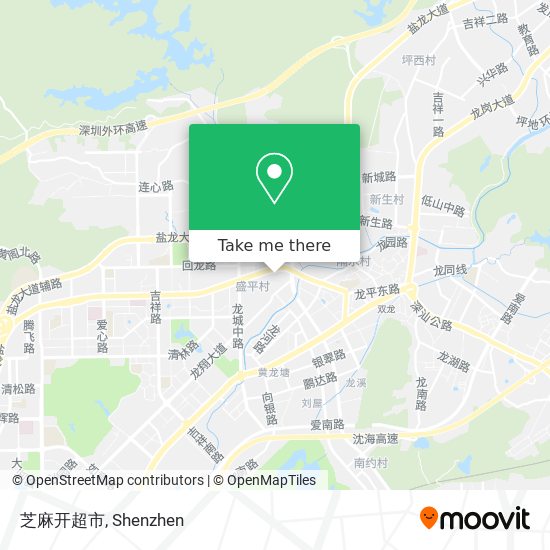 芝麻开超市 map