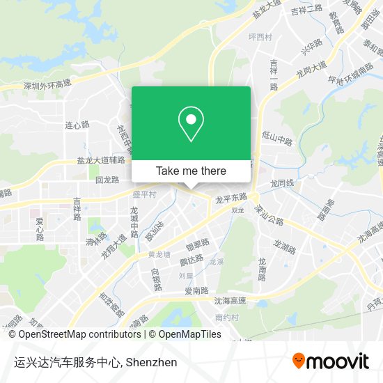 运兴达汽车服务中心 map