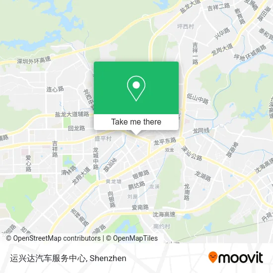 运兴达汽车服务中心 map
