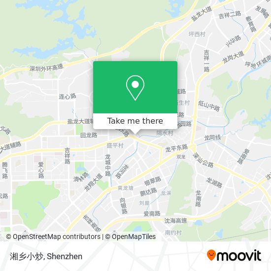 湘乡小炒 map