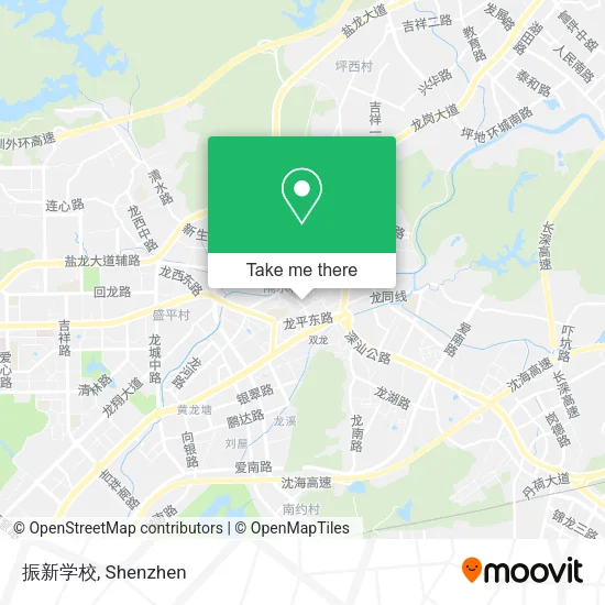 振新学校 map