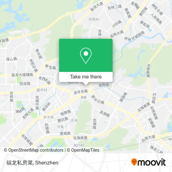 福龙私房菜 map