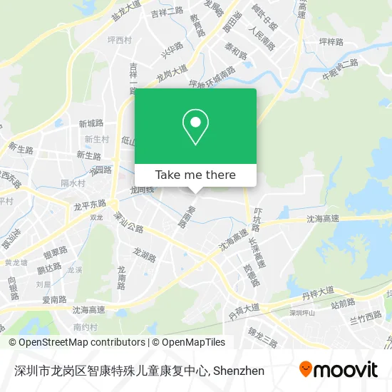 深圳市龙岗区智康特殊儿童康复中心 map