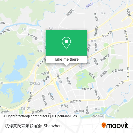 坑梓黄氏宗亲联谊会 map