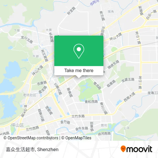 嘉众生活超市 map