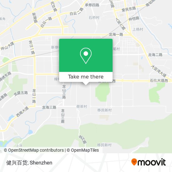 健兴百货 map