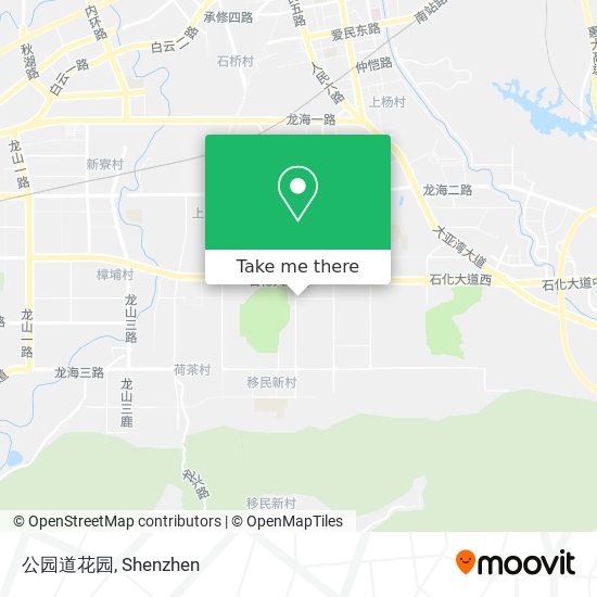 公园道花园 map