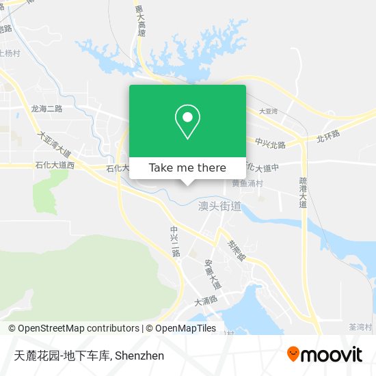 天麓花园-地下车库 map