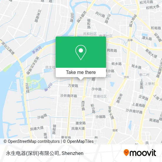 永生电器(深圳)有限公司 map
