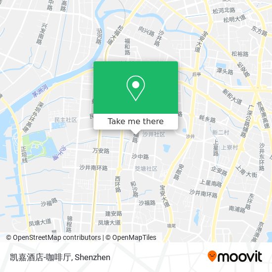 凯嘉酒店-咖啡厅 map