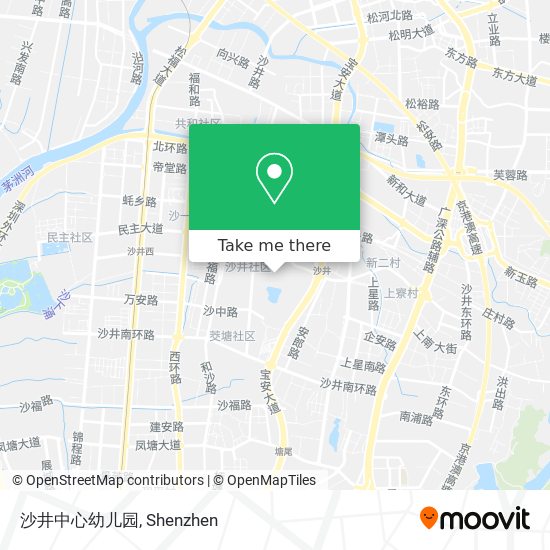 沙井中心幼儿园 map