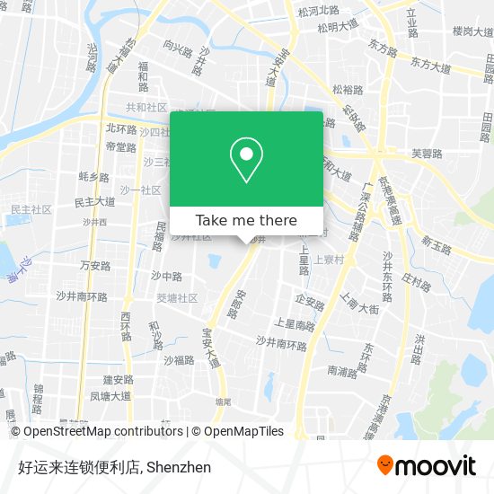 好运来连锁便利店 map