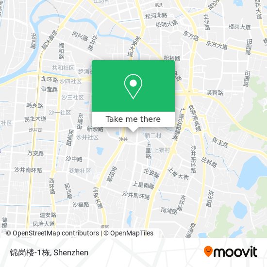锦岗楼-1栋 map